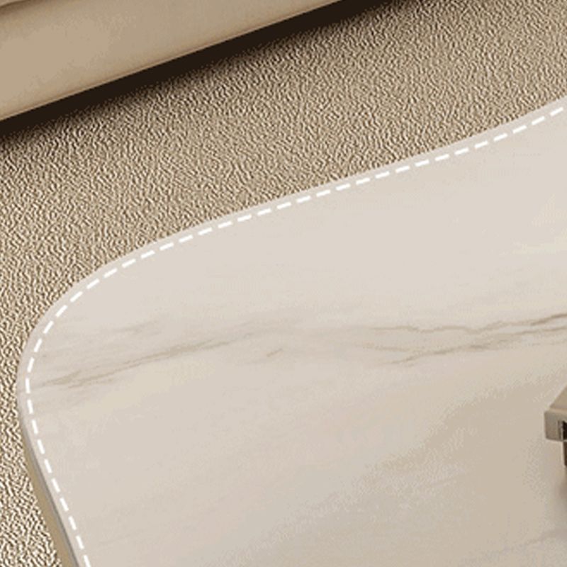 35" Wide Contemporary Cocktail Table White Single Coffee Table Clearhalo 'Coffee & Accent Tables' 'Coffee Tables' 'coffee_tables' 'furn' 'furn_coffee_tables' 'Furniture' 'Living Room Furniture' 1200x1200_ec6ae95e-8917-4fbd-9570-d49e18bf5c19