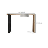 Indoor eigentijdse bar eettafel rechthoek houten barkruk tafel