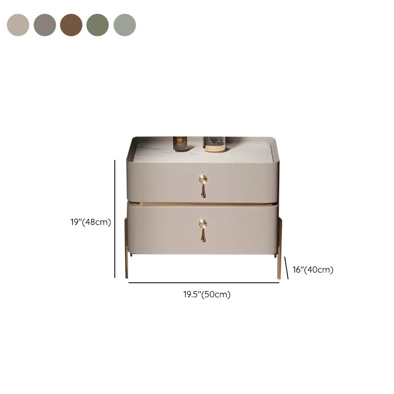 Drawer Storage Bed Nightstand Glam Bedside Cabinet for Bedroom Clearhalo 'Bedroom Furniture' 'furn' 'furn_night_stand' 'Furniture' 'night_stand' 'Nightstands' 1200x1200_ec717292-2bda-4ecd-af04-38147529f531