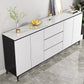 Glam Sideboard Porta bianca e cassetto sideboard per soggiorno per soggiorno