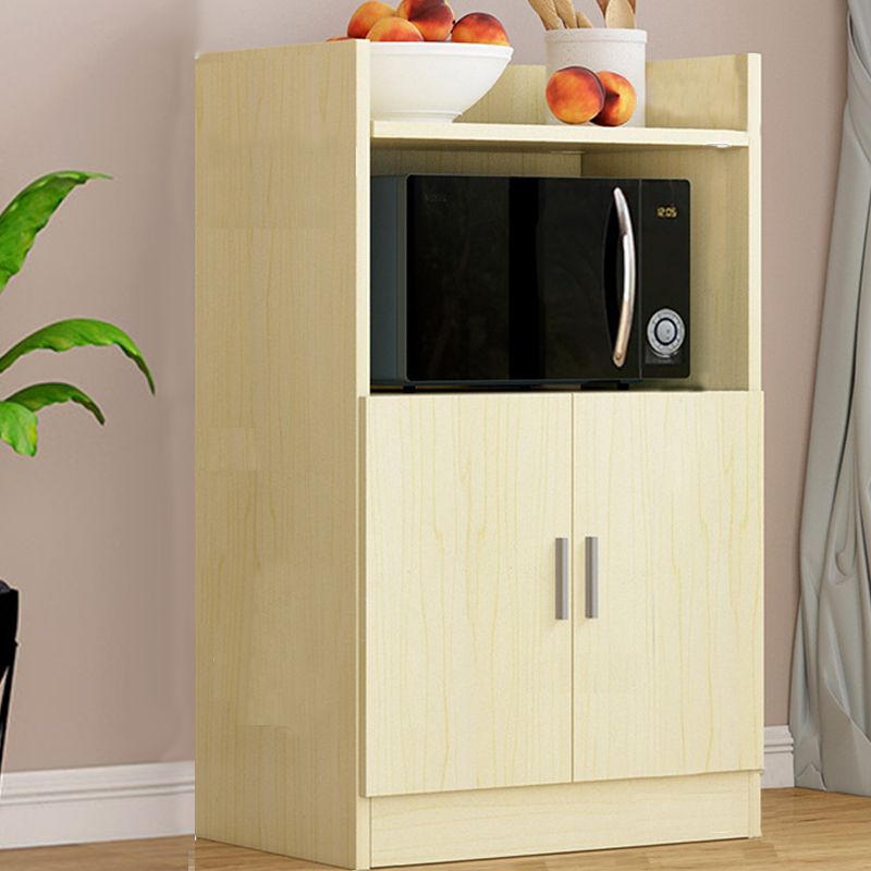 Contemporary Style Dining Buffet Wood Sideboard Table with Cabinets Clearhalo 'buffet_sideboard' 'Buffets & Sideboards' 'furn' 'furn_buffet_sideboard' 'Furniture' 'Kitchen & Dining Furniture' 1200x1200_ec799b69-2a9d-416a-bb1b-a25b8c80d22f