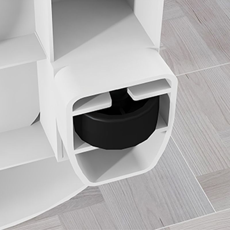 5-Drawer Wardrobe Armoire with Legs Modern Plastic Storage Cabinet Clearhalo 'Armoires & Wardrobes' 'armoires_wardrobes' 'Bedroom Furniture' 'furn' 'furn_armoires_wardrobes' 'Furniture' 1200x1200_ec807168-ff52-46c8-9642-0a952d3a7d43