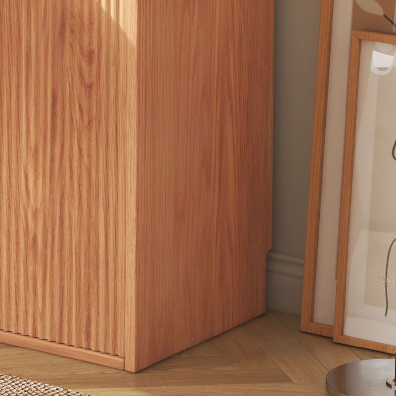 Tabella del server di legno moderno 3 cassetti Apri armadi di archiviazione inclusi per la casa