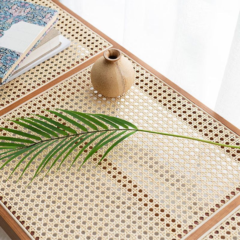 11.7-inch Width Tropical Entryway Bench Solid Wood Seating Bench Clearhalo 'Benches' 'Chairs & Seating' 'furn' 'furn_benches' 'Furniture' 'Living Room Furniture' 1200x1200_ec8986e2-533c-4fea-b969-7e66e64ec79e