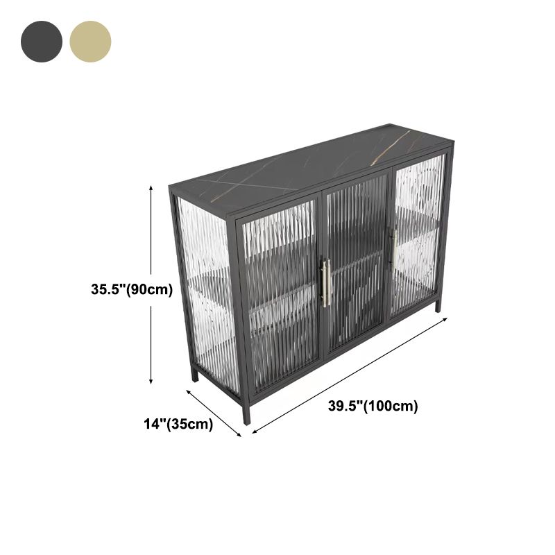 Glam Armabies Server porte in vetro controso