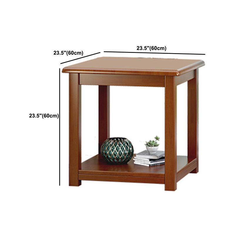 Round 4 Legs End Table Traditional Side End Table for Living Room Clearhalo 'Coffee & Accent Tables' 'End & Side Tables' 'end_side_tables' 'furn' 'furn_end_side_tables' 'Furniture' 'Living Room Furniture' 1200x1200_ec8c50bb-7b44-43fa-ac42-bf149084f1d3