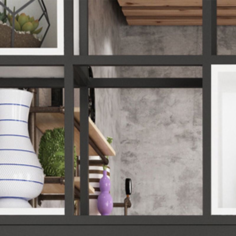 Open Back Bookshelf Industrial Style Solid Wood Bookcase for Home Office Clearhalo 'Bookcases' 'furn' 'furn_bookcases' 'Furniture' 'furniture_bookcases' 'kitchen' 'kitchen_bookcases' 'Living Room Furniture' 'Office Furniture' 1200x1200_ec8e3ae0-1b85-482f-9041-545e2898f438