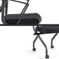 Contemporary Arm Chair Fixed Arms Black with Wheels Office Chair Clearhalo 'furn' 'furn_office_chair' 'Furniture' 'Office Chairs' 'Office Furniture' 'office_chair' 1200x1200_ec91de62-7321-4c30-82bd-6e948426d6dd