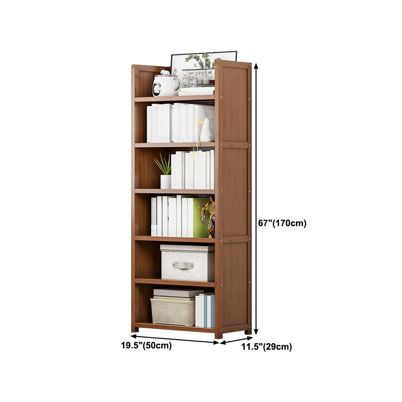 11.42 "W libreria in stile contemporaneo per libri per ufficio e sala da studio