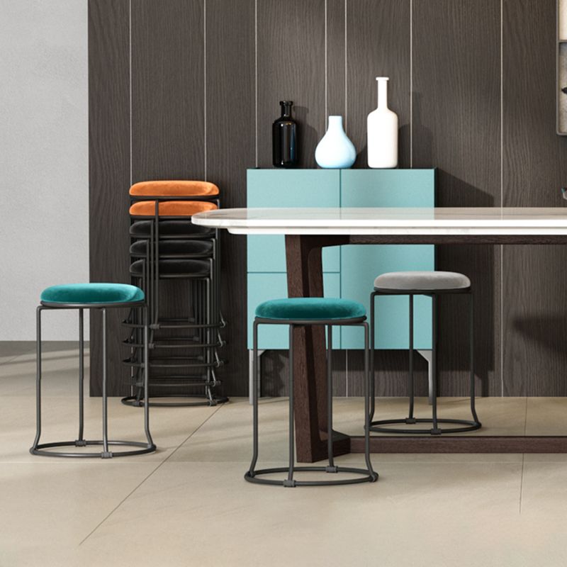 Gorgeous Standard Ottoman Pure Color Stain Resistant Velvet Footstool Ottoman Clearhalo 'furn' 'furn_ottomans_poufs' 'Furniture' 'Living Room Furniture' 'Ottomans & Poufs' 'ottomans_poufs' 1200x1200_ec97a72f-00b5-4c35-9f48-60ce2293abec