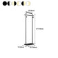 Contemporary Coat Rack Entryway Kit Metal Free No Distressing Standing Hall Tree
