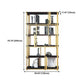 Libris de style contemporain Metal Bibliothèque à l'arrière pour le bureau à domicile
