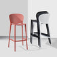 Contemporary Bar-stool Plastic Counter Bar Stool with Plastic Legs for Home Clearhalo 'Bar Furniture' 'Bar Stools' 'bar_stools' 'furn' 'furn_bar_stools' 'Furniture' 'furniture_bar_stools' 'Kitchen & Dining Furniture' 1200x1200_eca97d09-4fdf-451a-9c4b-6b85b5962637