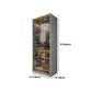 Modern Style Wood Wardrobe Wood Wardrobe with Shelves Armoire Wardrobe Closet Clearhalo 'Armoires & Wardrobes' 'armoires_wardrobes' 'Bedroom Furniture' 'furn' 'furn_armoires_wardrobes' 'Furniture' 1200x1200_ecaad1f2-1711-480b-9475-42ab01d9474d