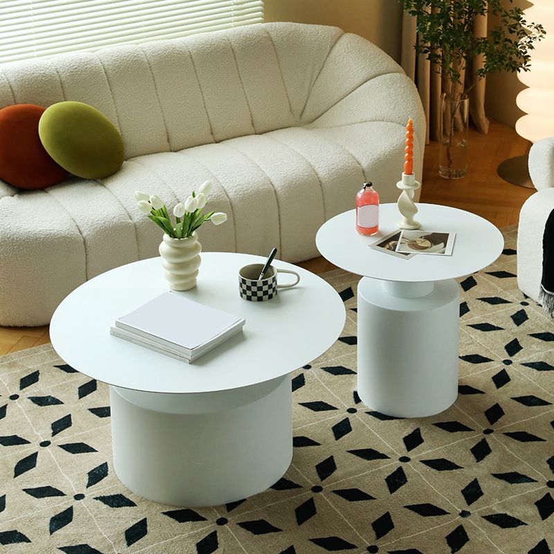 Tavolino moderno top top moderno di metà secolo Tavolo da cocktail di piedistallo