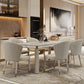 Luxury Sintered Stone Dining Table 4 Legs Base Scratch Resistant Rectangle Table for Home Clearhalo ' dining_table' 'Dining Tables & Seating' 'Dining Tables' 'furn' 'furn_dining_table' 'Furniture' 'furniture_dining_table' 'Kitchen & Dining Furniture' 'kitchen&dining_furn' 'kitchen' 'kitchen_dining_table' 1200x1200_ecae44d3-9e2c-4eeb-bd1e-baf608f1a6f9