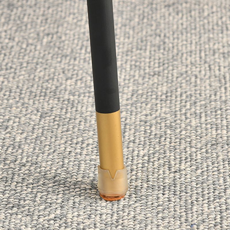 布張りのダイニングチェア北欧スタイルのアームレスソリッドバックチェアのための家