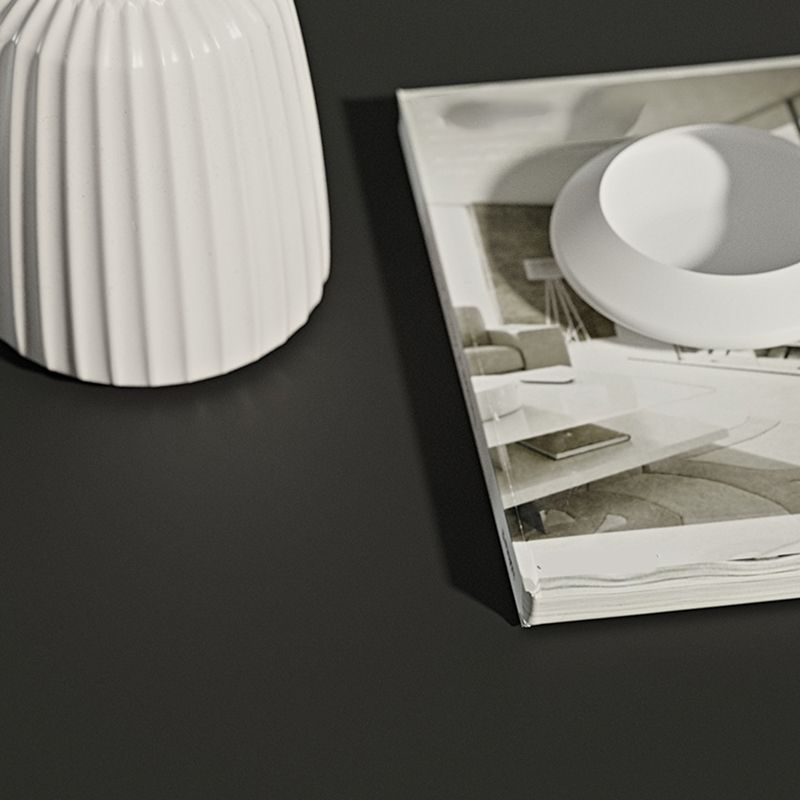 ペデスタルブラック/ホワイトコーヒーテーブルメタルラウンドカクテルテーブル