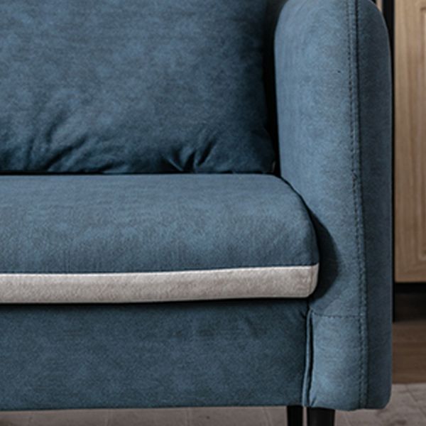 Sofá de brazo de cuero Faux Contemporary 3-Seter 29.5 "H