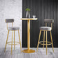 Scandinavian Round Armless Counter Stools Upholstered Bar Stools for Home Clearhalo 'Bar Furniture' 'Bar Stools' 'bar_stools' 'furn' 'furn_bar_stools' 'Furniture' 'furniture_bar_stools' 'Kitchen & Dining Furniture' 1200x1200_ecb732b1-924a-408b-8d20-08cf26bd7fbe