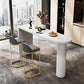 Industrial 1/3/4/5 Pieces Bar Table Set Rectangle Wood Counter Table with High Stools Clearhalo 'Bar Furniture' 'furn' 'furn_home_bar_bar_sets' 'Furniture' 'Home Bars & Bar Sets' 'home_bar_bar_sets' 'Kitchen & Dining Furniture' 1200x1200_ecb7ddb9-7c9c-41c7-8cad-127b289caa13