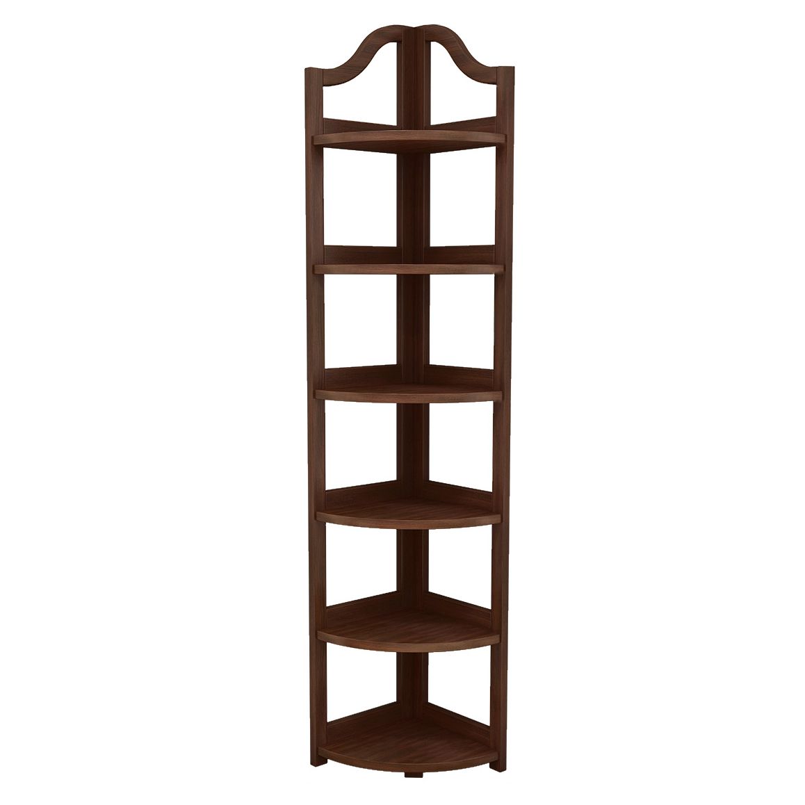 Corner Book Shelf Vertical Modern Shelf Bookcase for Study Room