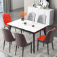Rectangle Grey Tone Dining Table Sintered Stone Table Modern with 4 Legs Pedestal Clearhalo ' dining_table' 'Dining Tables & Seating' 'Dining Tables' 'furn' 'furn_dining_table' 'Furniture' 'furniture_dining_table' 'Kitchen & Dining Furniture' 'kitchen&dining_furn' 'kitchen' 'kitchen_dining_table' 1200x1200_ecbd6c9d-3cad-41ad-89fd-7631f48d6d04