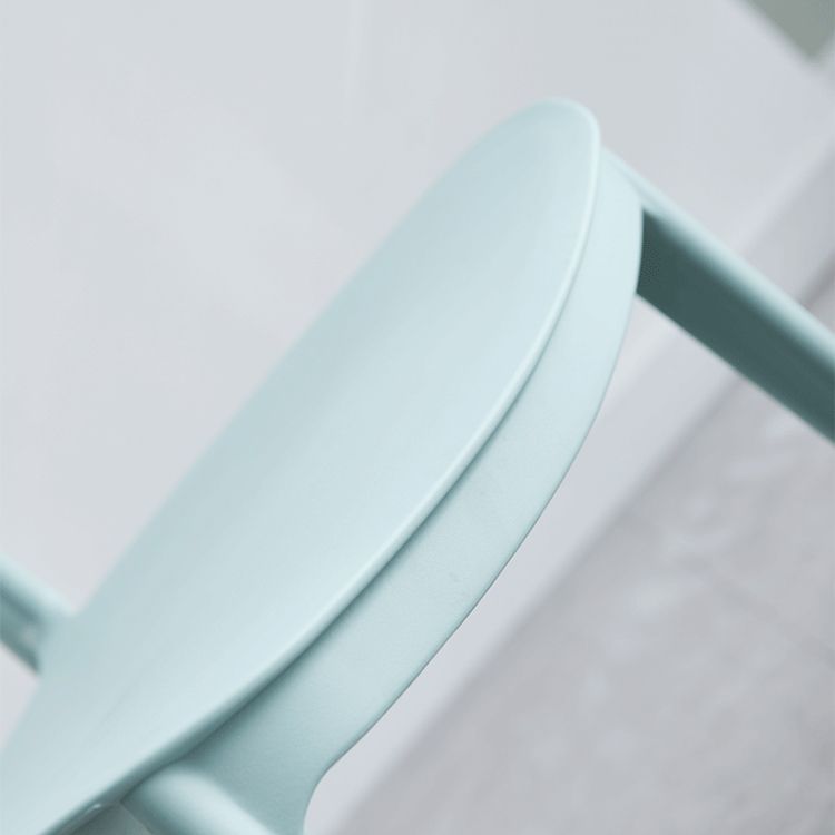 Plastic Scandinavian Armless Chair Open Back Indoor-Outdoor Chair Clearhalo 'Dining Chairs' 'Dining Tables & Seating' 'dining_chair' 'furn' 'furn_dining_chair' 'Furniture' 'furniture_dining_chair' 'Kitchen & Dining Furniture' 1200x1200_ecc1aa67-1080-4f6a-9f9e-e0cde7ddbc68