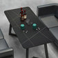 Industrial Style Sintered Stone Dinner Room Kitchen Table Black Metal Base Table for Dinning Room Clearhalo ' dining_table' 'Dining Tables & Seating' 'Dining Tables' 'furn' 'furn_dining_table' 'Furniture' 'furniture_dining_table' 'Kitchen & Dining Furniture' 'kitchen&dining_furn' 'kitchen' 'kitchen_dining_table' 1200x1200_ecc2389b-dfd2-45b3-b42e-ad01eb2b88a6