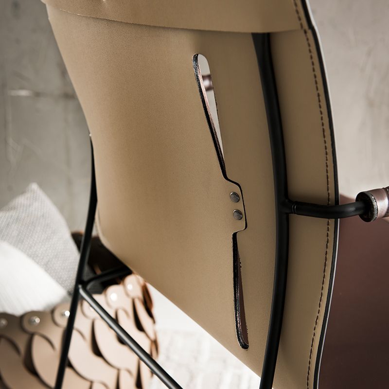 Metal Frame Dining Room Chair Indoor Faux Leather Dining Chair Clearhalo 'Dining Chairs' 'Dining Tables & Seating' 'dining_chair' 'furn' 'furn_dining_chair' 'Furniture' 'Kitchen & Dining Furniture' 1200x1200_ecc4007a-e9a8-4501-859d-16337ca1842e