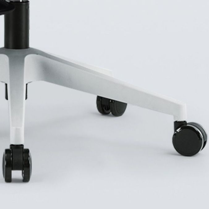 Hedendaagse Fixed Arms Desk -stoel voetsteun omvatte taakstoel voor kantoor