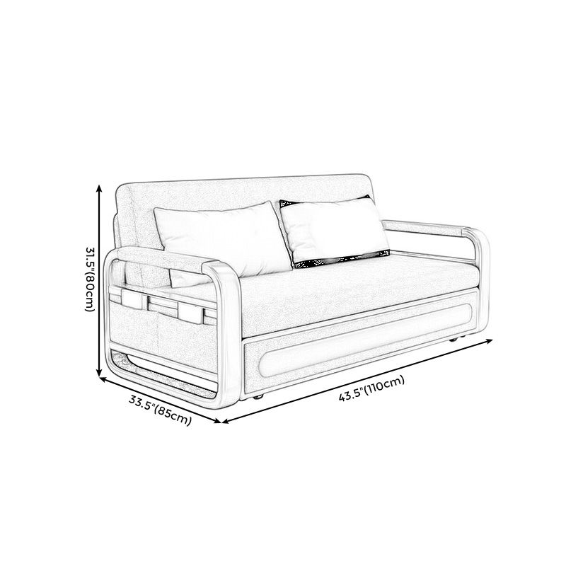 Convertible Futon Sofa Bed Tight Back Faux Leather Settee Loveseat Clearhalo 'furn' 'furn_sofas' 'Furniture' 'furniture_sofas' 'kitchen' 'kitchen_sofas' 'Living Room Furniture' 'Sofa' 'sofas' 1200x1200_ecc5f3e8-fe82-4209-8086-98470b81cdb9