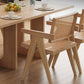 Industrial 1/4/5 Pieces Dining Set Rectangle Wood Dining Table for Dining Room Clearhalo 'Dining Room Sets' 'Dining Tables & Seating' 'dining_room_set' 'furn' 'furn_dining_room_set' 'Furniture' 'Kitchen & Dining Furniture' 1200x1200_ecc787fa-9c25-4445-811c-45fc434b0407