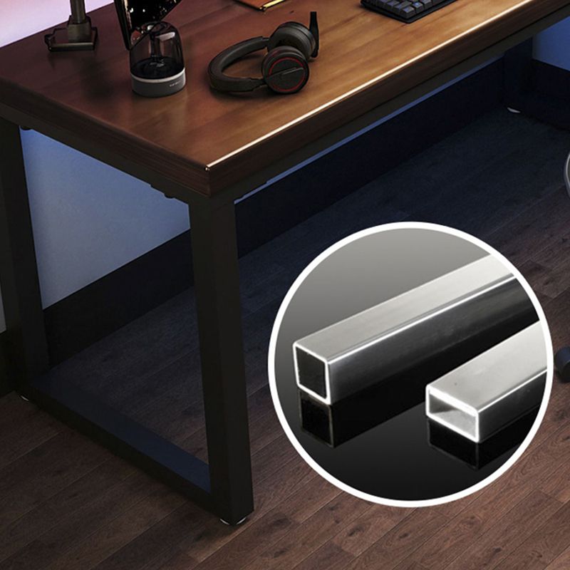 Escritorio de escritura de madera moderna escritorio rectangular de la oficina para el hogar y la oficina