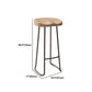 Modern Rectangular Bar Table Set 1/4 Pieces Wooden Counter Table with Backless Stools Clearhalo 'Bar Furniture' 'furn' 'furn_home_bar_bar_sets' 'Furniture' 'Home Bars & Bar Sets' 'home_bar_bar_sets' 'Kitchen & Dining Furniture' 1200x1200_eccace52-bb74-4559-a30b-d1ecfdbf9622