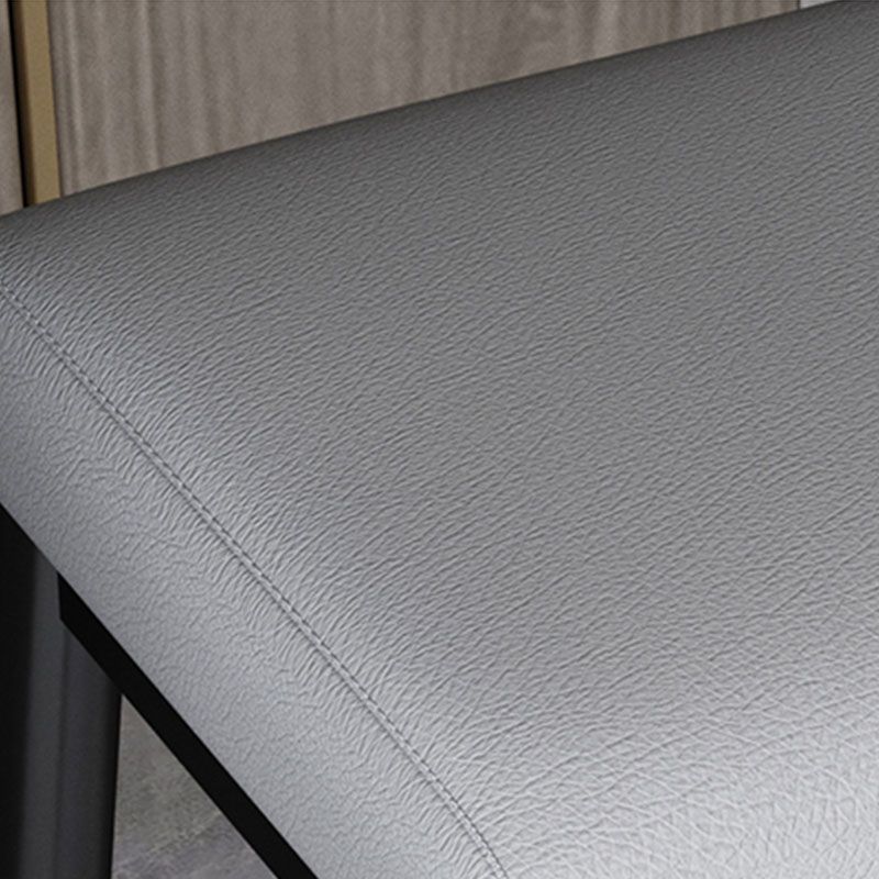 Leather Standard Stool Modern Style Simple Household Rectangular Stool Clearhalo 'furn' 'furn_ottomans_poufs' 'Furniture' 'Living Room Furniture' 'Ottomans & Poufs' 'ottomans_poufs' 1200x1200_eccc1053-1d24-440e-83d1-3dcb42e4758b