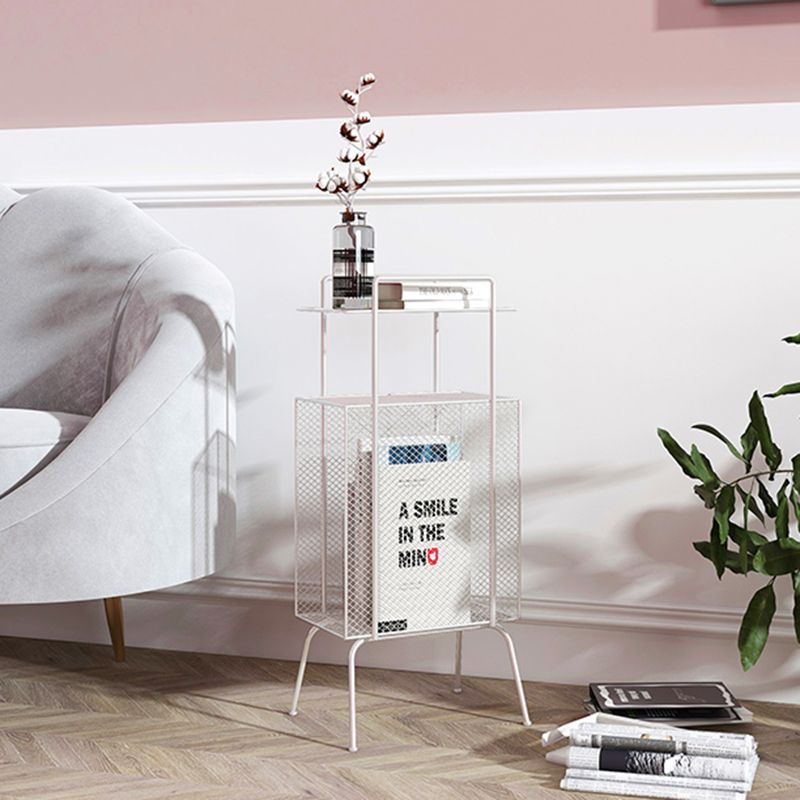 9" Wide Glam Shelf Bookcase Closed Back Shelves Included Bookcase