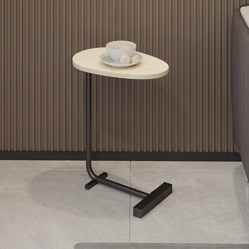 Tavolo da estremità laterale in legno minimalista C tavolino laterale per soggiorno