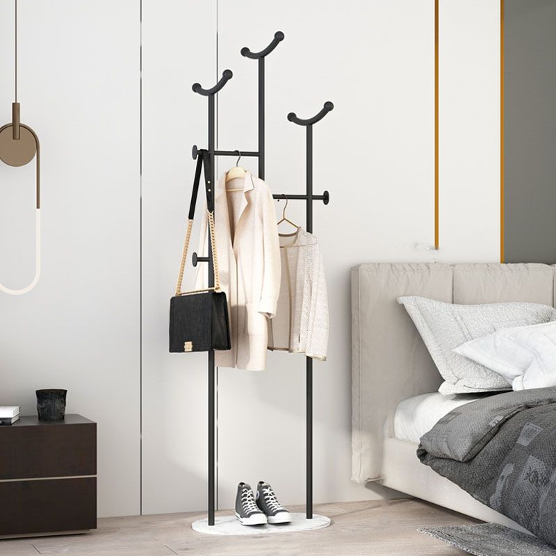 Modern Entryway Kit Metal Free Standing 5 or More Entry Hall Tree Clearhalo 'Entry & Mudroom Furniture' 'furn' 'furn_hall_tree_coat_racks' 'Furniture' 'Hall Trees & Coat Racks' 'hall_tree_coat_racks' 1200x1200_ecce7187-b928-4fb3-a4c0-eb21628a5b54