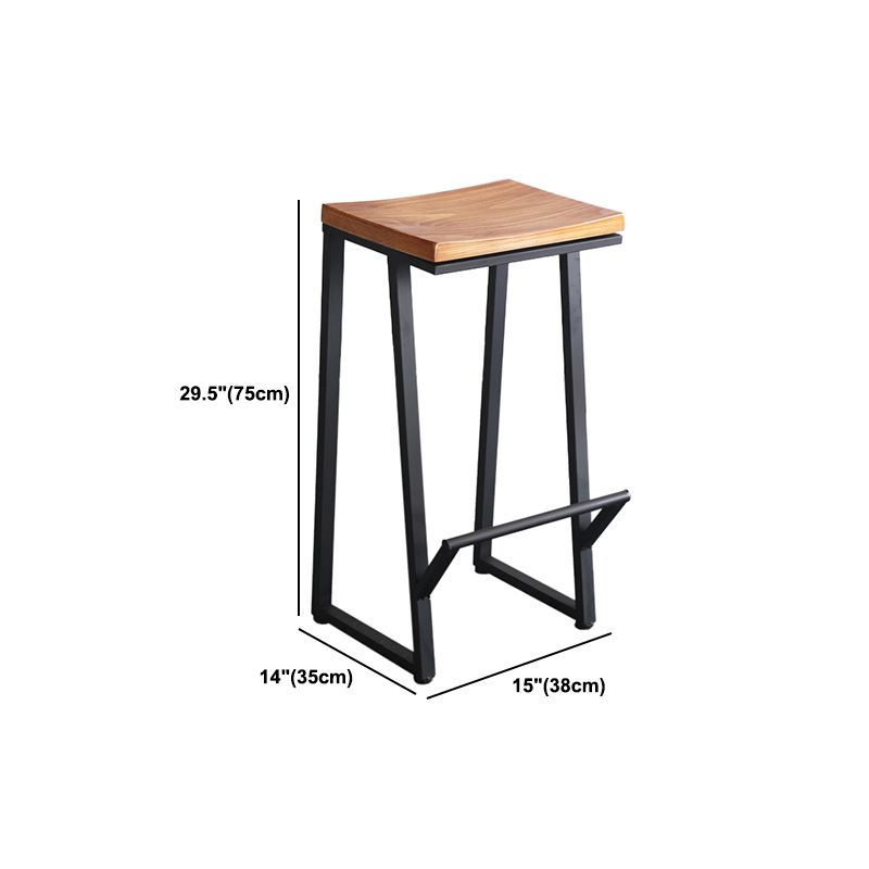 Moderno tavolo da bar in legno di pino rettangolo set 1/5/6 pezzi Tavolino con sgabelli alti