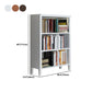 Standard Solid Wood Bookshelf Scandinavian Closed Back Bookcase
