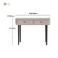 2/4-Drawers Solid Wood Dressing Table Stone Top Bedroom Make-up Vanity