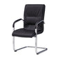 Chrome Metal Base Contemporary Style Task Chair Leather Office Chair Clearhalo 'furn' 'furn_office_chair' 'Furniture' 'furniture_office_chair' 'Office Chairs' 'Office Furniture' 'office_chair' 1200x1200_ecd5d65e-b9dc-4740-9db5-54baa69e2286