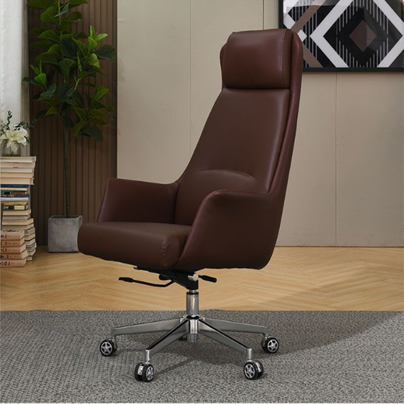 Chaise de bureau moderne High Back Ergonomic Desk Chaise avec roues