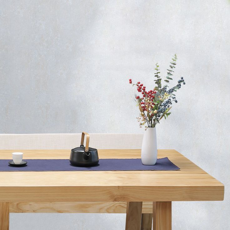 Rectangle Pine Solid Wood Table Modern Dining Table in Nature with Double Pedestal Clearhalo ' dining_table' 'Dining Tables & Seating' 'Dining Tables' 'furn' 'furn_dining_table' 'Furniture' 'furniture_dining_table' 'Kitchen & Dining Furniture' 'kitchen&dining_furn' 'kitchen' 'kitchen_dining_table' 1200x1200_ecd930fa-db7d-412e-a6ec-74d4e8dc8f63
