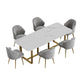 Sintered Stone White Dining Table Luxury Double Pedestal Table for Dining Room Clearhalo ' dining_table' 'Dining Tables & Seating' 'Dining Tables' 'furn' 'furn_dining_table' 'Furniture' 'furniture_dining_table' 'Kitchen & Dining Furniture' 'kitchen&dining_furn' 'kitchen' 'kitchen_dining_table' 1200x1200_ecda1584-851e-4298-b0e1-739da85f669e