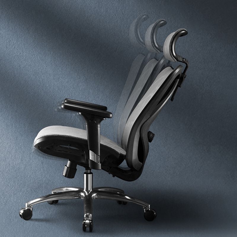 25"W silla de escritorio tapizada AirGrid respirable del sillón contemporáneo