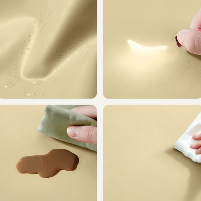 Ausgeflügelte Armsofa-Standardkissen Sitzgelegenheiten in Gold und Lichtgrün