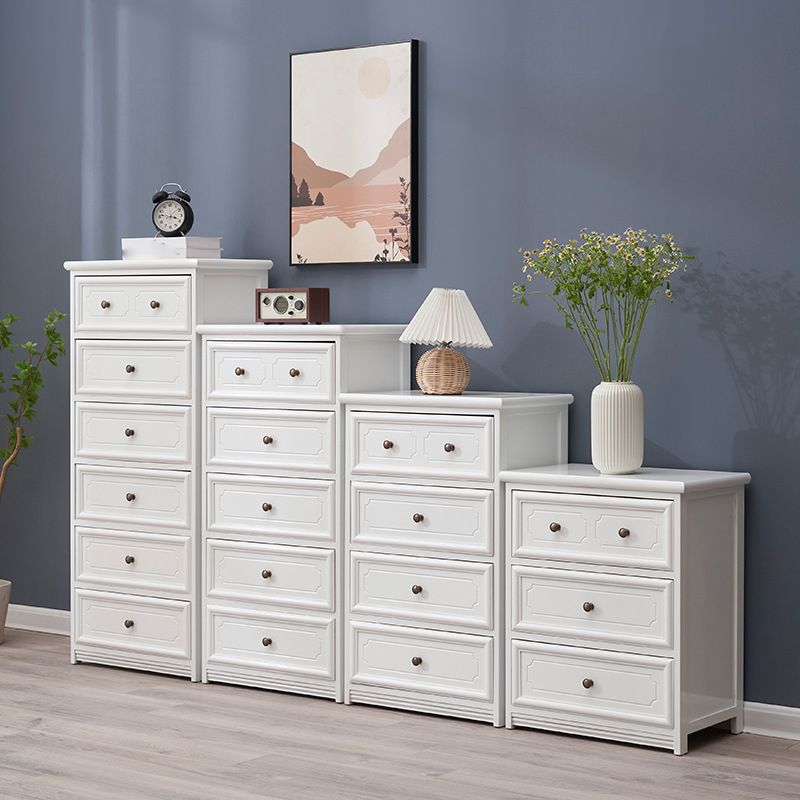 Rectangle Wood Side Cabinet Knobs Storage Cabinet with Drawer Clearhalo 'Cabinets & Chests' 'cabinets_chests' 'furn' 'furn_cabinets_chests' 'Furniture' 'Living Room Furniture' 1200x1200_ece00acb-f239-4d3f-ad5c-81074b23999e