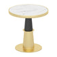 Luxury Sintered Stone Top Dining Table Round Table with Gold Metal Pedestal Clearhalo 'Dining Tables & Seating' 'Dining Tables' 'dining_table' 'furn' 'furn_dining_table' 'Furniture' 'furniture_dining_table' 'Kitchen & Dining Furniture' 'kitchen' 'kitchen_dining_table' 1200x1200_ece217c3-e94b-406e-9cf9-d95bae2e81cd